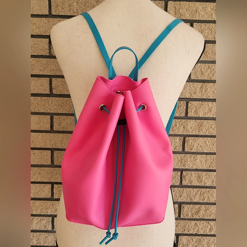 Pink Drawstring Back Pack for Girls